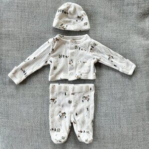 Gerber Matching 3-Piece Set - Outdoor Camper Print (Never Worn)